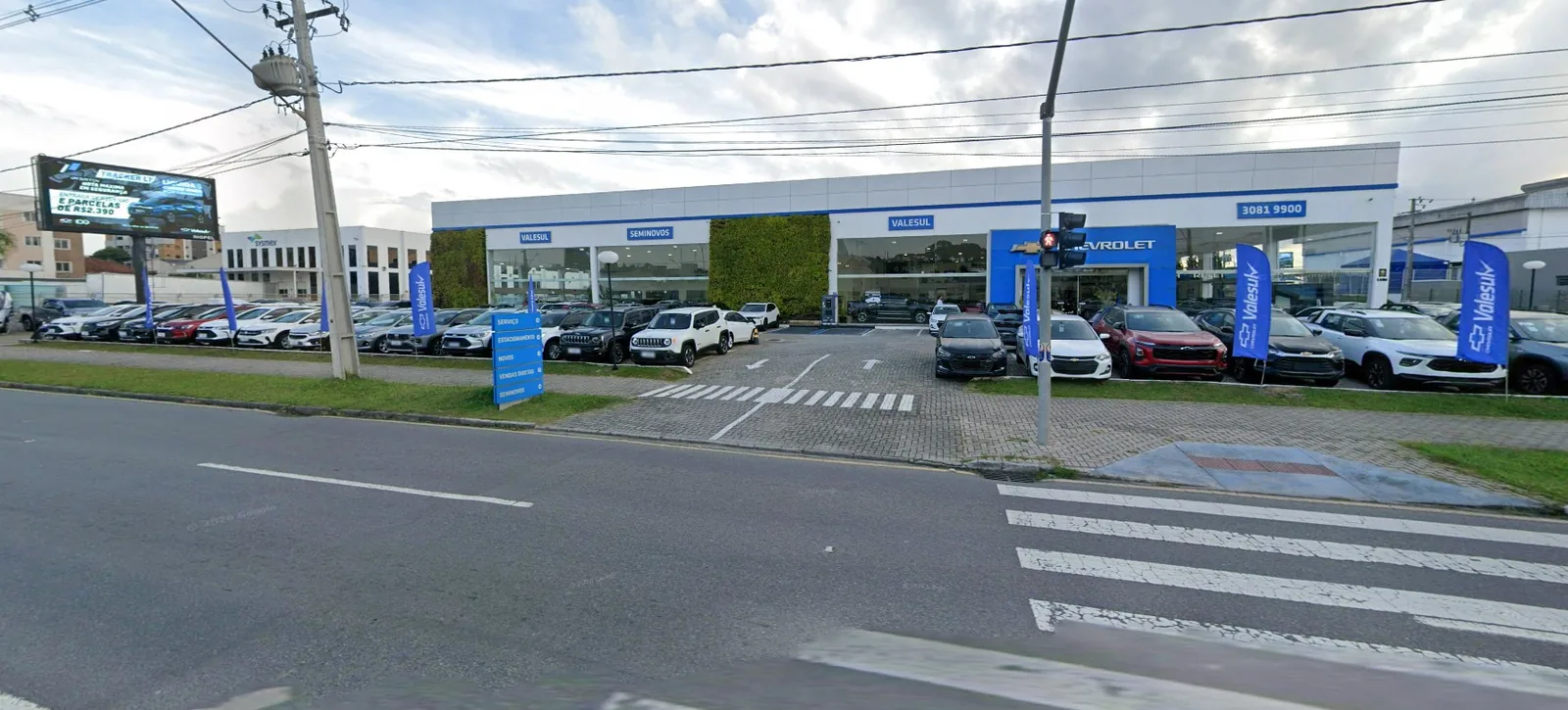 Fachada comercial Chevrolet Valesul Seminovos