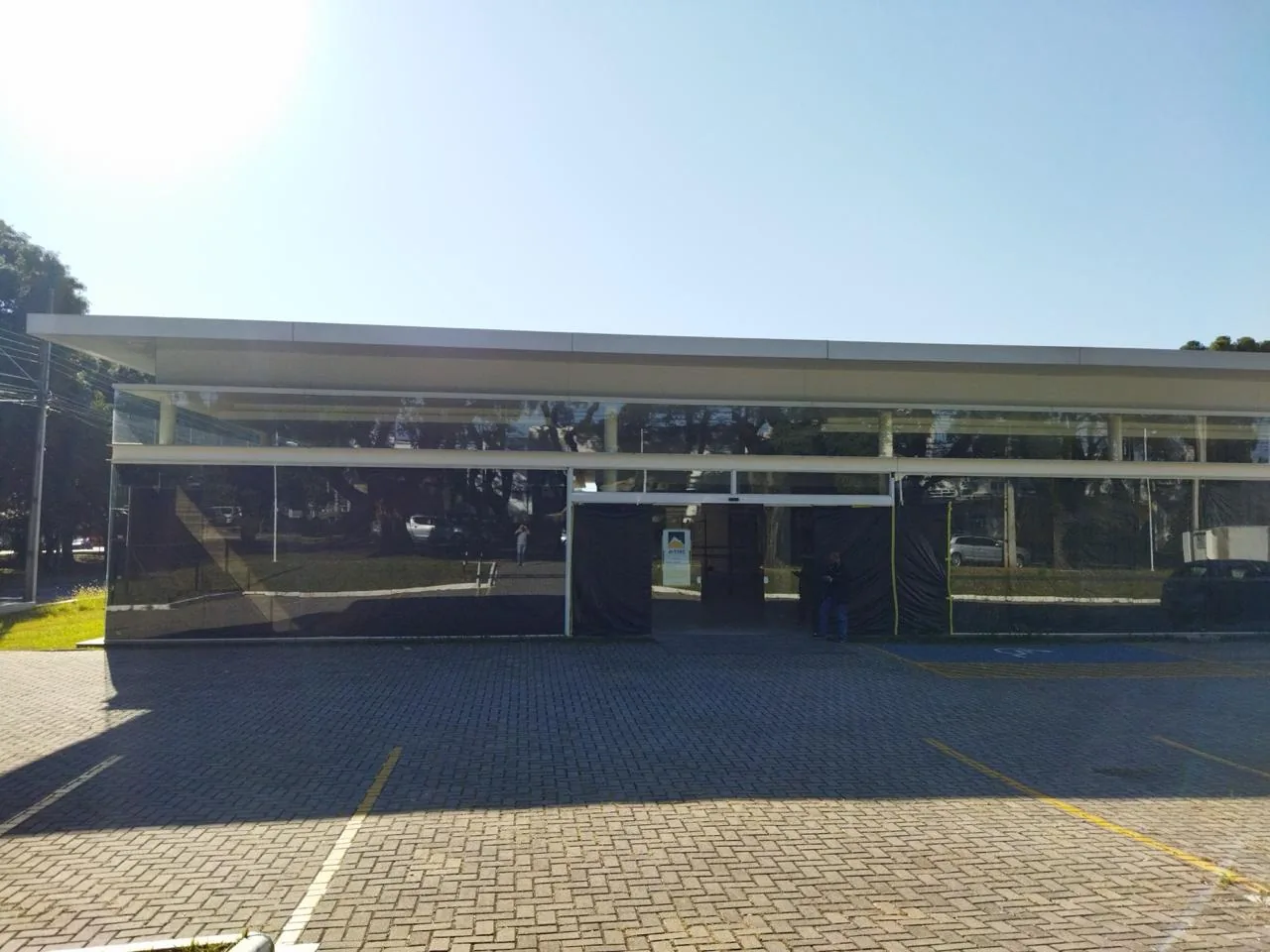 Fachada do imóvel antes da obra do Verde Mais